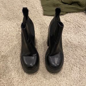 Australian brand Windsor Smith black genuine leather boots